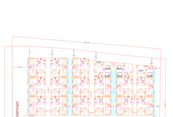 provide architectural drawings with detailed working drawings